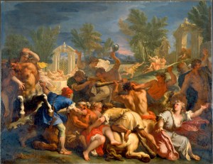 Sebastiano Ricci, Bătălia între lapiți și centauri