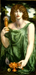 Mnemosyne, Rossetti