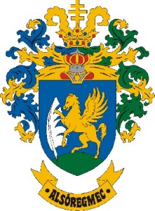 Stema micului sat Alsóregmec , Ungaria (212 locuitori în 2011)/Wikipedia
