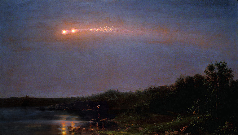 Această imagine are atributul alt gol; numele fișierului este frederic_church_meteor_of_1860-1.jpg